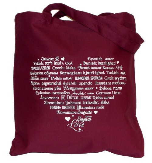 Love Languages Tote Bag