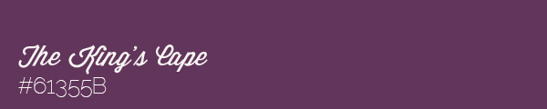 Purple colour swatch