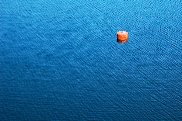 Buoy in water