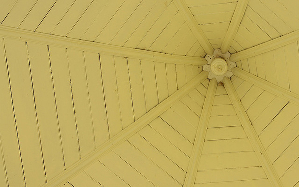 Detail of a chapel ceiling