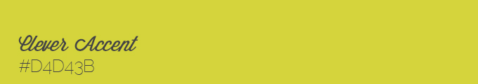 Colour swatch #D4D43B