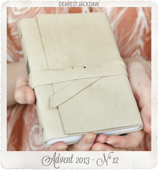 Handbound Leather Journal from Jackdaw Boutique