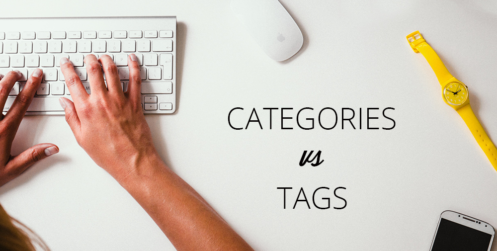 Categories vs tags